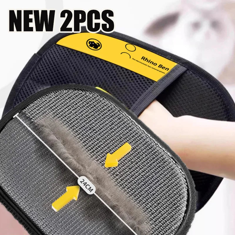 Pet Hair Cleanup Gloves™