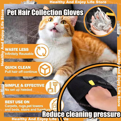 Pet Hair Cleanup Gloves™